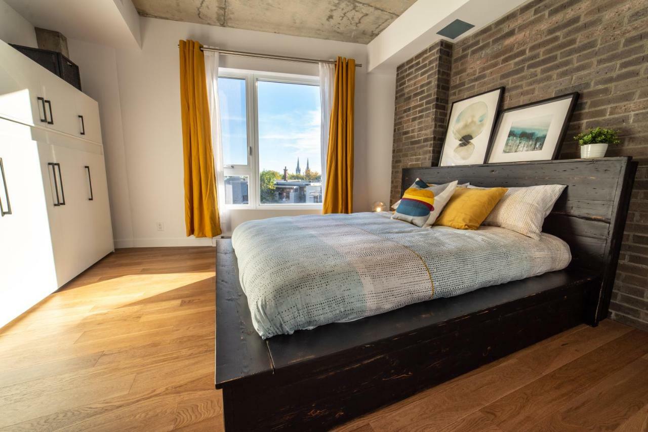 Aux Havres Urbains - Le Penthouse De La 3Ieme Avenue Lägenhet Québec Exteriör bild