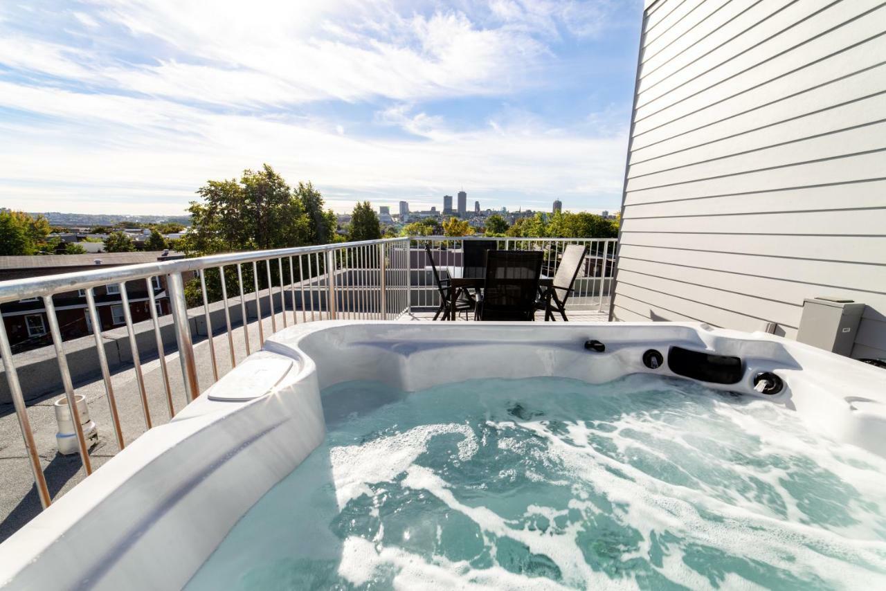 Aux Havres Urbains - Le Penthouse De La 3Ieme Avenue Lägenhet Québec Exteriör bild