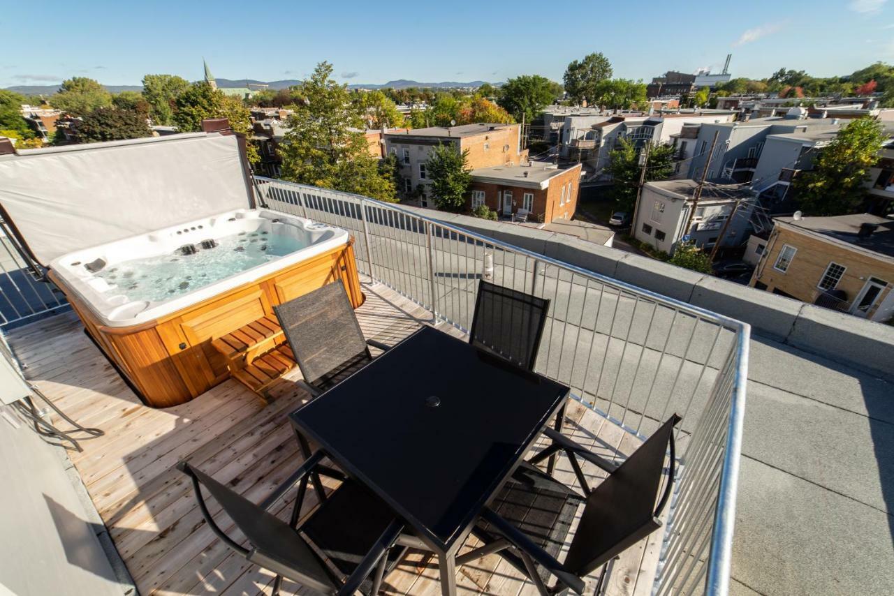 Aux Havres Urbains - Le Penthouse De La 3Ieme Avenue Lägenhet Québec Exteriör bild