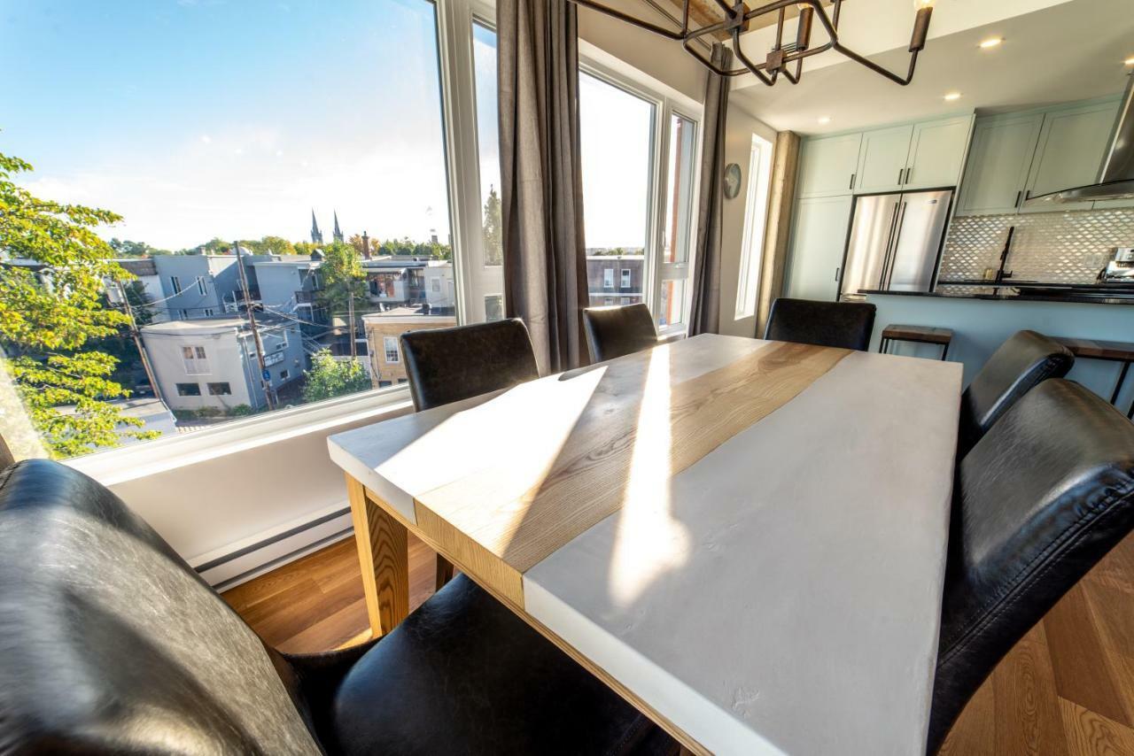 Aux Havres Urbains - Le Penthouse De La 3Ieme Avenue Lägenhet Québec Exteriör bild