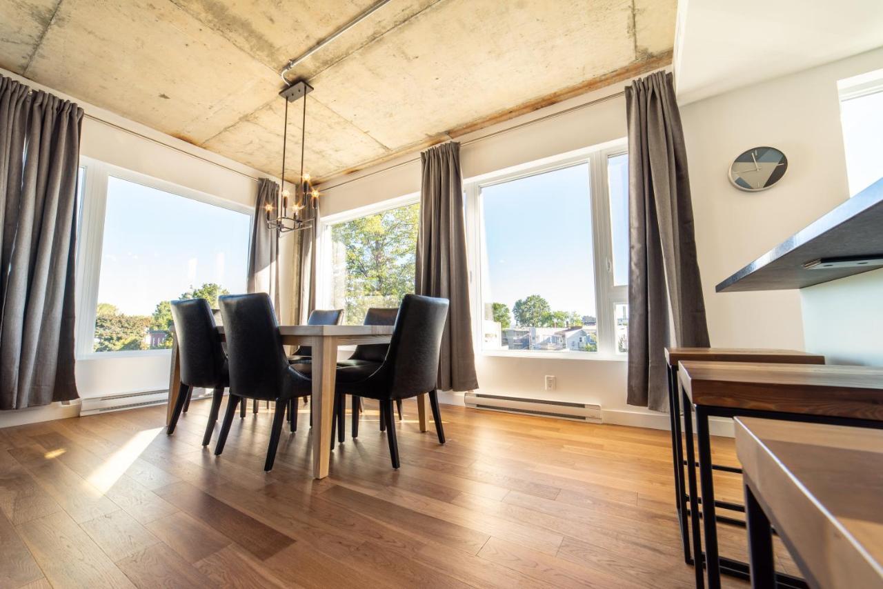 Aux Havres Urbains - Le Penthouse De La 3Ieme Avenue Lägenhet Québec Exteriör bild